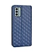 SoFetch Blauw Ruiten Bookcase Hoesje voor de Nokia G22