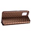 SoFetch Bruin Ruiten Bookcase Hoesje voor de Nokia G22