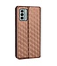 SoFetch Bruin Ruiten Bookcase Hoesje voor de Nokia G22
