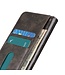 Khazhen Koffiebruin Drukknoop Bookcase Hoesje voor de Nokia G22