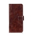 SoFetch Bruin Glad Bookcase Hoesje voor de Nokia G22