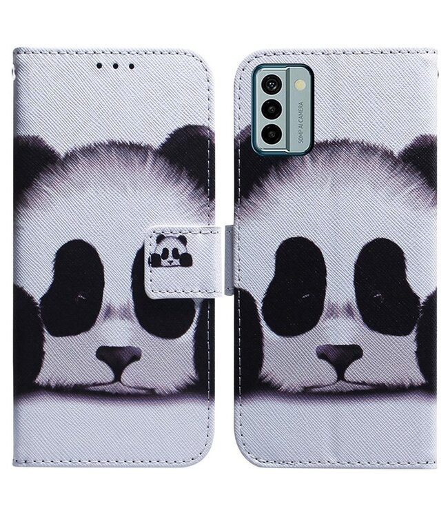 SoFetch  Panda Bookcase Hoesje voor de Nokia G22