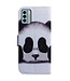 SoFetch  Panda Bookcase Hoesje voor de Nokia G22