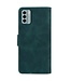 SoFetch Groen Vlinder Bookcase Hoesje voor de Nokia G22