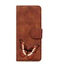 SoFetch Bruin Vlinder Bookcase Hoesje voor de Nokia G22