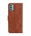 SoFetch Bruin Vlinder Bookcase Hoesje voor de Nokia G22