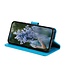 SoFetch Blauw Mandala Bookcase Hoesje met Polsbandje voor de Nokia G22