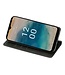 SoFetch Zwart Magnetisch Modern Bookcase Hoesje voor de Nokia G22