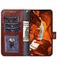 SoFetch Bruin Portemonnee Bookcase Hoesje voor de Nokia G22