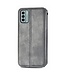SoFetch Grijs Ruiten Bookcase Hoesje voor de Nokia G22