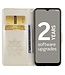 SoFetch Goud Uil Bloem Bookcase Hoesje met Polsbandje voor de Nokia G22