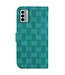 SoFetch Groen Monogram Bookcase Hoesje voor de Nokia G22