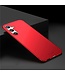 Mofi Rood Valbestendig Mat Hardcase Hoesje voor de Samsung Galaxy A34