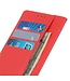 SoFetch Rood Litchee Bookcase Hoesje voor de Samsung Galaxy A34