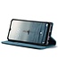 CaseMe Blauw Pasjeshouder Glad Bookcase Hoesje voor de Samsung Galaxy A34