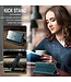 Blauw Pasjeshouder Glad Bookcase Hoesje voor de Samsung Galaxy A34