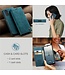 Blauw Pasjeshouder Glad Bookcase Hoesje voor de Samsung Galaxy A34