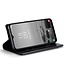 Zwart Pasjeshouder Golvend Bookcase Hoesje voor de Samsung Galaxy A34