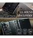Zwart Pasjeshouder Golvend Bookcase Hoesje voor de Samsung Galaxy A34
