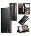 Koffiebruin Pasjeshouder Golvend Bookcase Hoesje voor de Samsung Galaxy A34