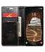Koffiebruin Pasjeshouder Golvend Bookcase Hoesje voor de Samsung Galaxy A34