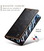 Koffiebruin Pasjeshouder Golvend Bookcase Hoesje voor de Samsung Galaxy A34