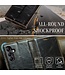Koffiebruin Pasjeshouder Golvend Bookcase Hoesje voor de Samsung Galaxy A34