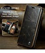 Koffiebruin Pasjeshouder Golvend Bookcase Hoesje voor de Samsung Galaxy A34