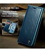 Blauw Pasjeshouder Golvend Bookcase Hoesje voor de Samsung Galaxy A34