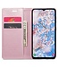 Roze Pasjeshouder Golvend Bookcase Hoesje voor de Samsung Galaxy A34