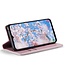 CaseMe Roze Pasjeshouder Golvend Bookcase Hoesje voor de Samsung Galaxy A34