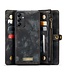 CaseMe Zwart Portemonnee 2-in-1 Hoesje met Polsbandje voor de Samsung Galaxy A34