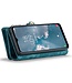 CaseMe Blauw Portemonnee 2-in-1 Hoesje met Polsbandje voor de Samsung Galaxy A34