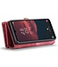 CaseMe Rood Portemonnee 2-in-1 Hoesje met Polsbandje voor de Samsung Galaxy A34