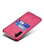 SoFetch Roze Pasjeshouder Zakelijk Backcover Hoesje voor de Samsung Galaxy A34