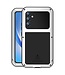 Zilver Leger Fullbody Hoesje voor de Samsung Galaxy A34