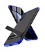 GKK Zwart / Blauw Houder Hardcase Hoesje voor de Samsung Galaxy A34
