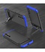 GKK Zwart / Blauw Houder Hardcase Hoesje voor de Samsung Galaxy A34