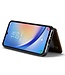 CaseMe Bruin RFID Glanzend Backcover Hoesje voor de Samsung Galaxy A34