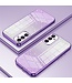 SoFetch Paars Spiegel Glitters TPU Hoesje voor de Samsung Galaxy A34