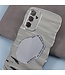 SoFetch Zilver Spiegel Golvend TPU Hoesje voor de Samsung Galaxy A34