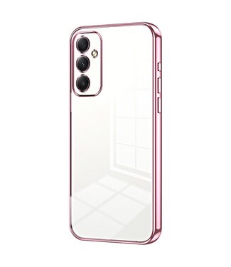 SoFetch Roze Spiegel Glanzend TPU Hoesje Samsung Galaxy A34