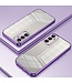 SoFetch Paars Spiegel Glanzend TPU Hoesje voor de Samsung Galaxy A34