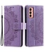 SoFetch Paars Mandala Bookcase Hoesje voor de Samsung Galaxy A14