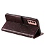 SoFetch Bruin Mandala Bookcase Hoesje voor de Samsung Galaxy A14