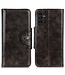 SoFetch Koffiebruin Magnetisch Drukknoop Bookcase Hoesje voor de Samsung Galaxy A14