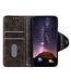 SoFetch Koffiebruin Magnetisch Drukknoop Bookcase Hoesje voor de Samsung Galaxy A14