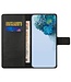 SoFetch Zwart Litchee Bookcase Hoesje voor de Samsung Galaxy A14