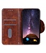 SoFetch Bruin Magnetisch Drukknoop Bookcase Hoesje voor de Samsung Galaxy A14