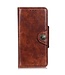 SoFetch Bruin Magnetisch Drukknoop Bookcase Hoesje voor de Samsung Galaxy A14